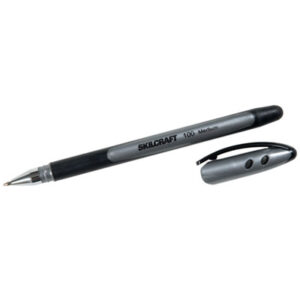 (NSN4220318)NSN 4220318 AbilityOne® SKILCRAFT® 100 Rubberized Stick Pen (12 Per DZ)