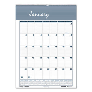 (NSN6935081)NSN 6935081 AbilityOne® SKILCRAFT® 12-Month Wall Calendar (1 Per EA)