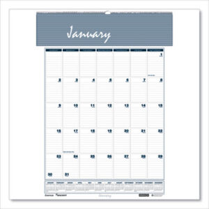 (NSN6935076)NSN 6935076 AbilityOne® SKILCRAFT® 12-Month Wall Calendar (1 Per EA)