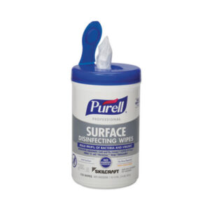 (NSN6997555)NSN 6997555 AbilityOne® SKILCRAFT® Purell® Professional Surface Disinfecting Wipes (6 Per CT)