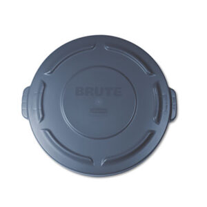 Rubbermaid® Commercial; Waste Receptacle Lids; Waste Receptacle Lids-Flat Top; Cap; Cover; Hood; Roof; Top; Garbage; Trash