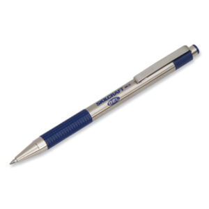 (NSN7027809)NSN 7027809 AbilityOne® SKILCRAFT® Zebra® Stainless-Steel Retractable Gel Pen (2 Per PK)