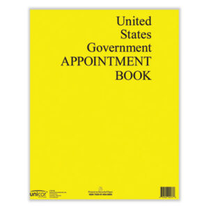 (UCR6648805)UCR 6648805 Unicor Weekly Appointment Book (1 Per EA)
