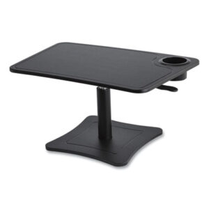 (VCTDC240B)VCT DC240B – High Rise Height Adj Laptop Stand w/Storage Cup, 23.75 x 15.25 x 12 to 15.75, Black, 20 lb Wt Cap, Ships in 1-3 Business Days by VICTOR TECHNOLOGY LLC (1/EA)