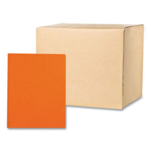 (ROA54130CS)ROA 54130CS – Pocket Folder with 3 Fasteners, 0.5" Capacity, 11 x 8.5, Orange, 25/Box, 10 Boxes/Carton, Ships in 4-6 Business Days by ROARING SPRING PAPER PRODUCTS (250/CT)