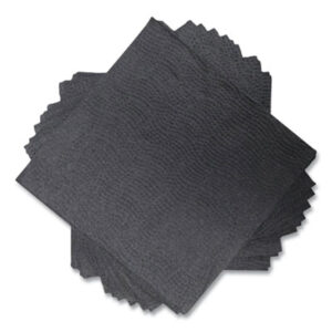 Napkins; Beverage; Cocktail; Black; Beverage Napkin