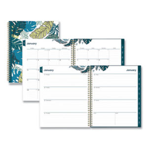 Planner; Calendar; Desk; Weekly; Monthly; Week; Month; Spiral; Wire; Agenda; Daily; Business; Personal; Goal Setting; Organizer; Fashion; Plan; Cover; Pocket; Storage