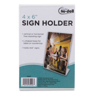 Plastic Frame; Certificate Holder; Frames; NUDELL; Picture Frames; Sign Holder; Signage; Visual; Graphics; Indicators; Directory; Directories