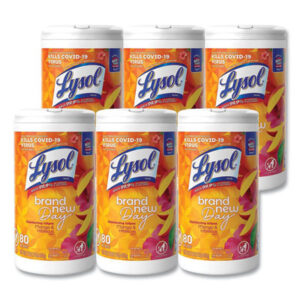 Lysol; Lysol Wipes; Disinfecting Wipes; All-Purpose Wipes; Multi-Purpose Wipes; Band New Day Wipes