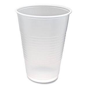 RK Ribbed Cold Drink Cups; Hospitality; Cafeterias; Restaurants; Cafes; Beverages; Stations; Glass