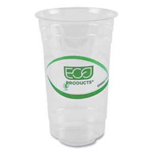 greenstripe PLA Cold Cups; Hospitality; Cafeterias; Restaurants; Cafes; Beverages; Stations; Glass