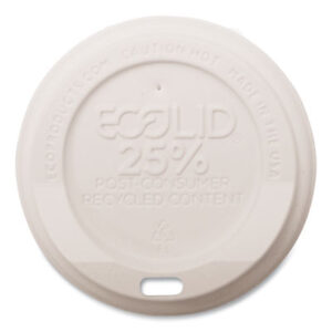 Hot Cup Lids; Hospitality; Cafeterias; Restaurants; Cafes; Beverages; Stations; Covers; Recycled Content