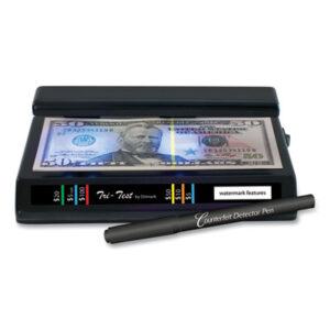 Bank Supplies; Cash Handling; Cash Handling Supplies; Counterfeit; Counterfeit Bill Detector; Currency; DRIMARK; Money; Pen; Banks; Testing; Notes; Verification; Cash; Handling