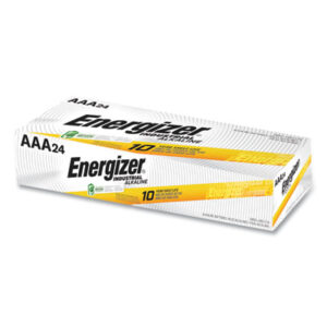 24 Batteries per Pack; AAA; Alkaline; Batteries; Battery; ENERGIZER; Flashlights & Batteries; Industrial; Electro-Chemical; Power; Cells; DC; Direct-Current; Charge