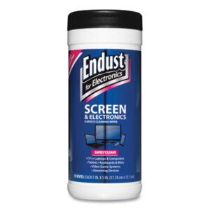 Endust for Electronics; Wipe; Wipes; LCD Cleaner; Plasma Cleaner; Sponges; Swabs; Cloths; Towelettes; Drying Materials; Jan/San; Janitorial; Maintenance; Cleaning