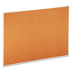 (UNV43614)UNV 43614 – Cork Bulletin Board, 48 x 36, Tan Surface, Aluminum Frame by UNIVERSAL OFFICE PRODUCTS (1/EA)