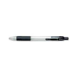 (ZEB52310)ZEB 52310 – Z-Grip Mechanical Pencil, 0.5 mm, HB (#2), Black Lead, Clear/Black Barrel, Dozen by ZEBRA PEN CORP. (12/DZ)