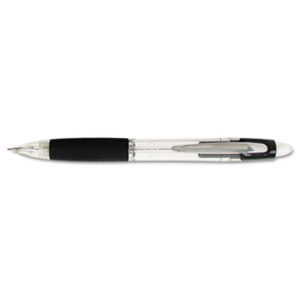 (ZEB52610)ZEB 52610 – Z-Grip Max Mechanical Pencil, 0.7 mm, HB (#2), Black Lead, Black/Silver Barrel, Dozen by ZEBRA PEN CORP. (12/DZ)