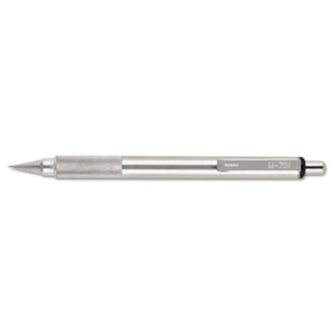 (ZEB59411)ZEB 59411 – M-701 Mechanical Pencil, 0.7 mm, F (#2.5), Black Lead, Silver Barrel by ZEBRA PEN CORP. (1/EA)