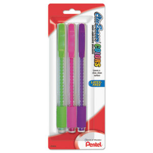 Clic Eraser Grip; Pencil-Style Eraser; PENTEL; Refillable; Corrections; Deletions; Rub-out; Expunge; Delete; Remove