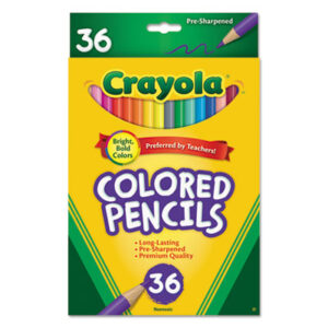 Art & Drafting; Art Supplies; BINNEY & SMITH; Colored Pencil; Crayola; Drafting/Drawing; Drawing; Drawing Pencils/Leads; Pencil; Pencils; Writing; Instruments; Graphites; Schools; Education; Students; BIN4036