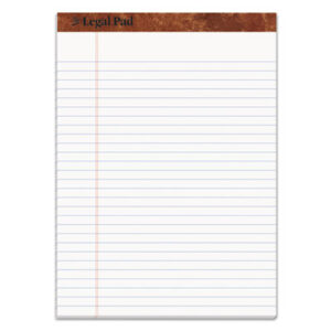 (TOP75330)TOP 75330 – "The Legal Pad" Ruled Perforated Pads, Wide/Legal Rule, 50 White 8.5 x 11.75 Sheets by TOPS BUSINESS FORMS (1/PD)