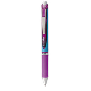 EnerGel RTX; RTX; Gel; Gel Pens; Medium Metal Tip; Pen; Pens; PENTEL; Retractable; Rollerball; Roller Ball; Roller Ball Pens; Violet ink; Energel; Ener Gel; BLN77; Writing; Instruments; Utensils; Inkers; Schools; Education; Students