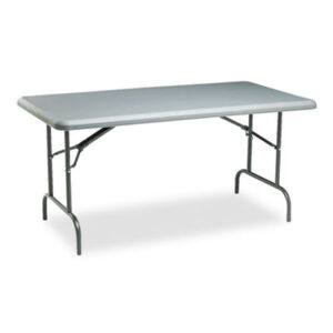 1200 Series; Classroom; Indestruc-Tables Too 1200 Series; Indoor/Outdoor; Rectangular Folding Table; Worksurfaces; Boards; Planks; Mesas; Furniture; Resin; Iceberg