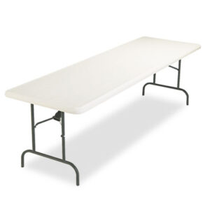 1200 Series; Classroom; Folding Table; Indestruc-Tables Too 1200 Series; Indoor/Outdoor; Rectangular Folding Table; Worksurfaces; Boards; Planks; Mesas; Furniture; Resin; Iceberg