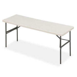 1200 Series; Classroom; Folding Table; Indestruc-Tables Too 1200 Series; Indoor/Outdoor; Rectangular Folding; TableTables; Table; Furniture; Utility Table; Utility; Worksurfaces; Boards; Planks; Mesas; Resin; Iceberg