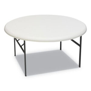 Folding Table; Indestruc-Tables Too; Platinum; Tables; 1200 Series; Worksurfaces; Boards; Planks; Mesas; Furniture; Resin; Iceberg