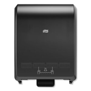 (TRK772828)TRK 772828 – Mechanical Hand Towel Roll Dispenser, H80 System, 12.32 x 9.32 x 15.95, Black by ESSITY (1/EA)