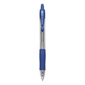 Pen; Writing Instrument; G2 Retractable Roller Ball Gel Pen; Blue Ink; Ultra Fine; 0.38 mm; Writing; Instruments; Utensils; Inkers; Schools; Education; Students