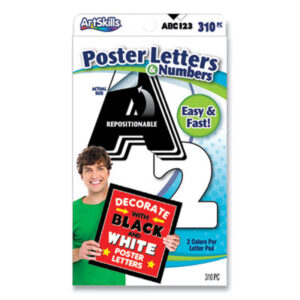 Poster Board; Stick-On Letters and Numbers; Projects; School Supplies; Adhesive Letters and Numbers; Repositionable Letters and Numbers