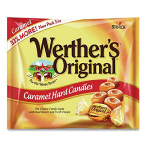 (WRT05766)WRT 05766 – Hard Candies, Caramel, 12 oz Bag by STORCK (1/EA)