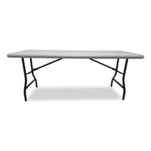 1200 Series; Classroom; Indestruc-Tables Too 1200 Series; Indoor/Outdoor; Rectangular Folding Table; Worksurfaces; Boards; Planks; Mesas; Furniture; Resin; Iceberg