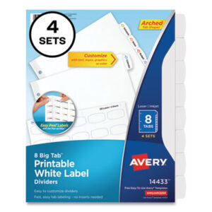 Big Tab; Avery; Recordkeeping; Filing; Systems; Cataloging; Classification