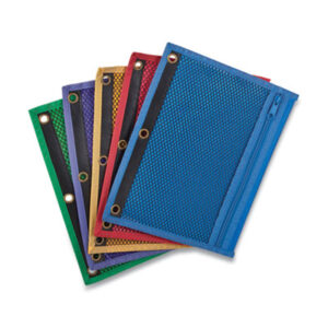 Binder Pocket; Mesh Binder Pocket; Notebooks; Sleeves; Compartments; Files; Holders