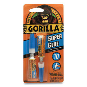 Super Glue; Gorilla Glue; Adhesives; Craft Supplies; Glue & Adhesives; Glues; Bonding; Affixers; Hobbies; Crafts; Education; Teachers; Classroom; Art