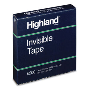 Invisible Permanent Mending Tape; Art & Drafting; Art Supplies; Classroom; Tape; Adhesive; Adhesives; Affixers; Arts; Crafts; Schools; Education; Desktop; Mailroom