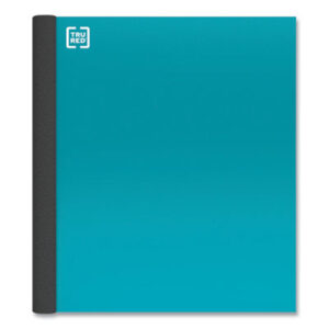 (TUD24422981)TUD 24422981 – Three-Subject Notebook, Twin-Wire, Medium/College Rule, Teal Cover, (150) 11 x 8.5 Sheets by TRU RED (1/EA)