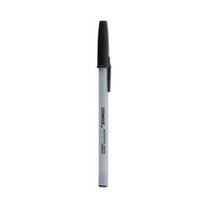 Ballpoint; Ballpoint Pen; Black Ink; Medium Point; Nonrefillable; Pen; Pens; UNIVERSAL; Writing; Instruments; Utensils; Inkers; Schools; Education; Students; ITA50603; ITA30027; BSN74927; BSN37501