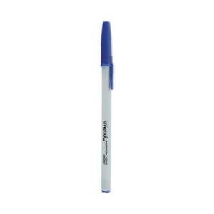 Ballpoint; Ballpoint Pen; Blue Ink; Medium Point; Nonrefillable; Pen; Pens; UNIVERSAL; Writing; Instruments; Utensils; Inkers; Schools; Education; Students; ITA50601; ITA30028; BSN74928; BSN37500