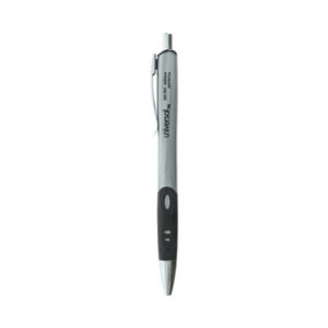 (UNV39724)UNV 39724 – Comfort Grip Gel Pen, Retractable, Medium 0.7 mm, Black Ink, Gray/Black/Silver Barrel, 36/Pack by UNIVERSAL OFFICE PRODUCTS (36/PK)
