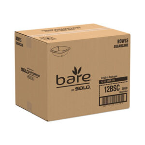 Bare Eco-Forward Sugarcane Dinnerware; Bowls; Breakrooms; Dishes; Hospitality; Kitchens; Parties; Table-Service; ProPlanet Seal