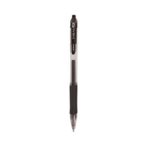 (ZEB14680)ZEB 14680 – Sarasa Dry Gel X20 Gel Pen Value Pack, Retractable, Medium 0.7 mm, Black Ink, Clear/Black Barrel, 24/Box by ZEBRA PEN CORP. (24/BX)