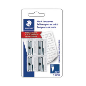 Handheld; Metal; Pencil; Pencil Sharpener; Pencils; Sharpener; Sharpeners; Single Hole; STAEDTLER; Staedtler®; Pencil & Crayon Sharpeners; Pencil & Crayon Sharpeners-Handheld; Honers; Parers; Shavers; Writing; Woodcase; Instruments; Schools; Education; Teachers; Students