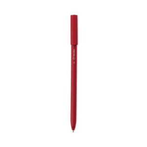(TUD24377033)TUD 24377033 – Quick Dry Gel Pen, Stick, Fine 0.5 mm, Black Ink, Black Barrel, 5/Pack by TRU RED (5/PK)