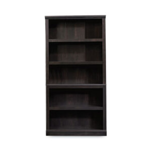 (SWC414235)SWC 414235 – Select Collection Bookcase, Five-Shelf, 35.27w x 13.22d x 69.76h, Estate Black by SAUDER WOODWORKING COMPANY (1/EA)