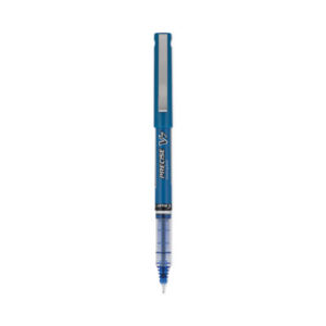 Blue Ink; Fine Point; Pen; Pens; PILOT; Precise; Roller Ball; Roller Ball Pens; V7; Writing; Instruments; Utensils; Inkers; Schools; Education; Students;Rolling Ball; Office; Needle Point; Needle Tip; Visible Ink; Liquid Ink; PV7